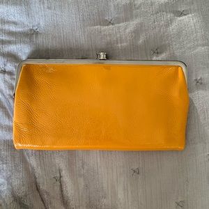HOBO marigold clutch wallet